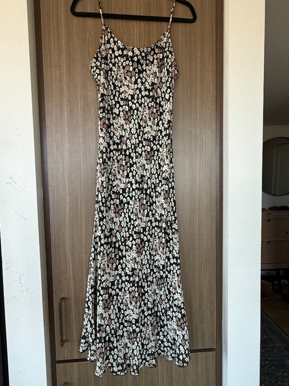 Reformation Emerick Dress Black - Size L